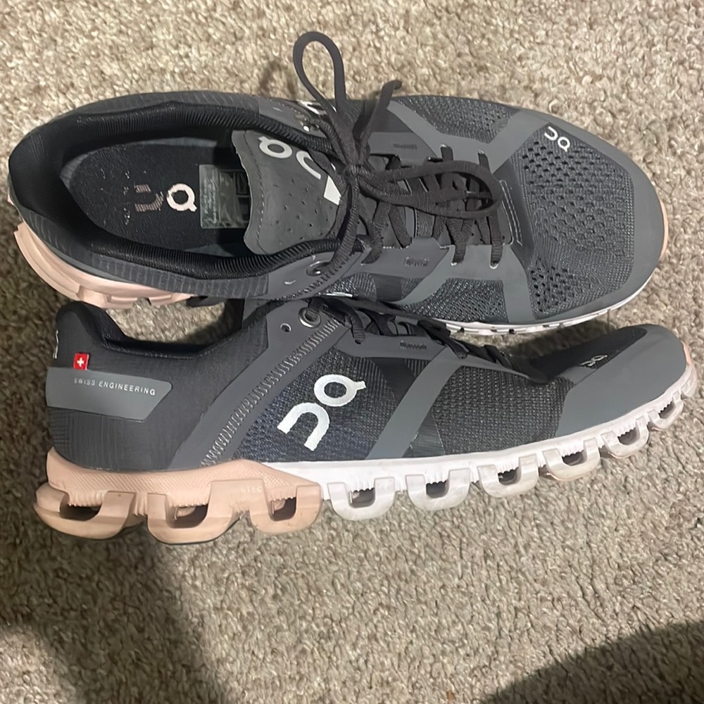 On cloud shoes
